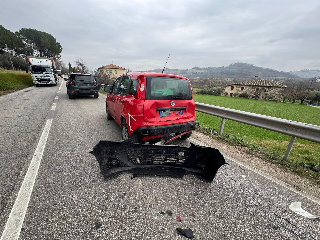 Tamponamento a catena sulla Septempedana: traffico tornato regolare dopo un’ora